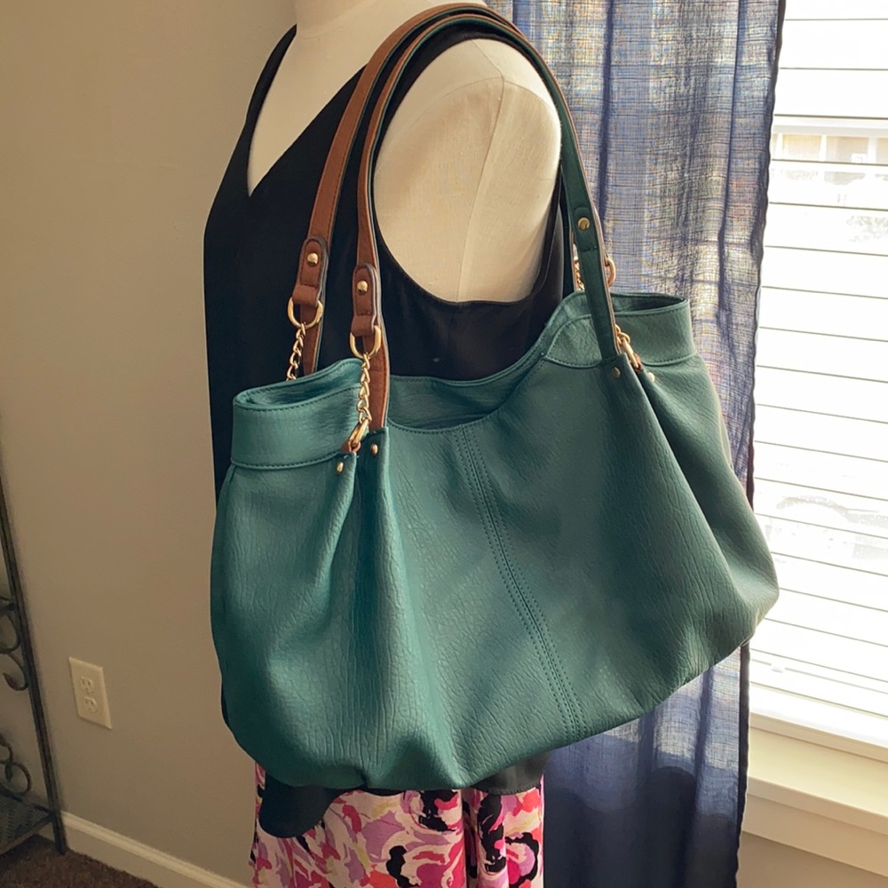 Teal Hobo Bag